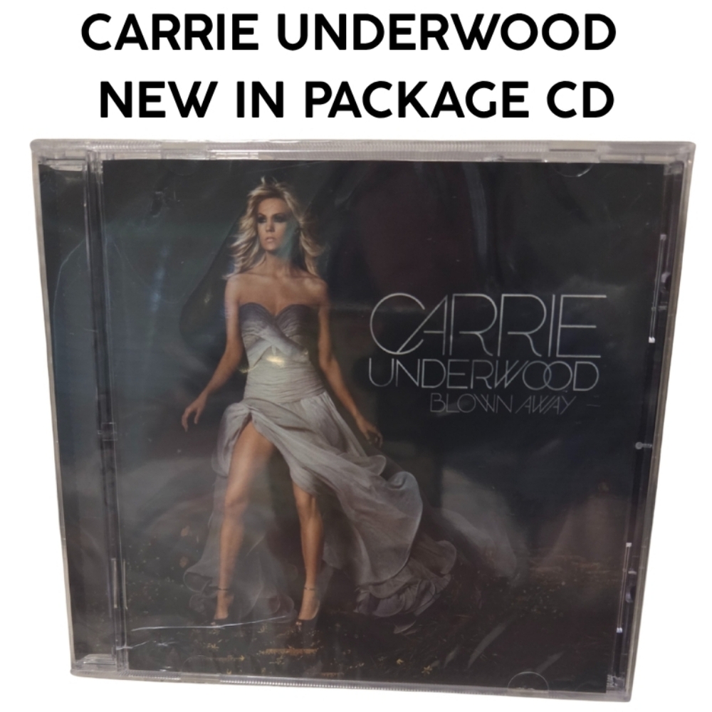 🫟3/$12🫟 CARRIE UNDERWOOD BLOWN AWAY CD STILL IN PLASTIC • SMALL CRACK ON COVER